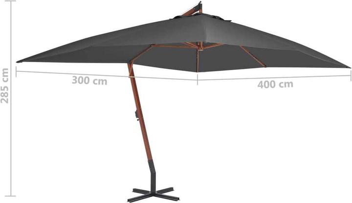 Actual product image vidaXL Sonnenschirm (3 m)