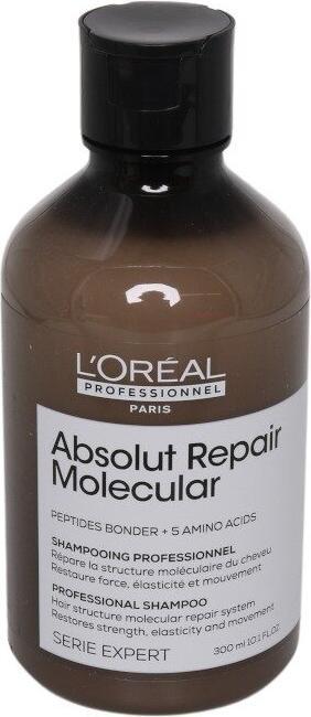 Actual product image L'Oréal Professionnel Serie Expert Absolute Repair Molecular Shampoo (300 ml, Liquid shampoo)