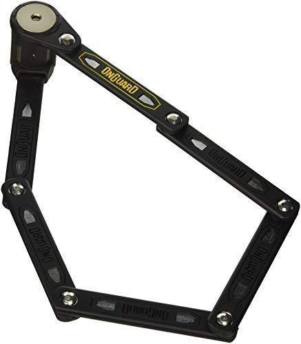 Actual product image Onguard bicycle lock Heavy Duty Link Plate Lock K9 folding 8114 100cm 5 keys with code (ONG-8114) (112.50 cm)