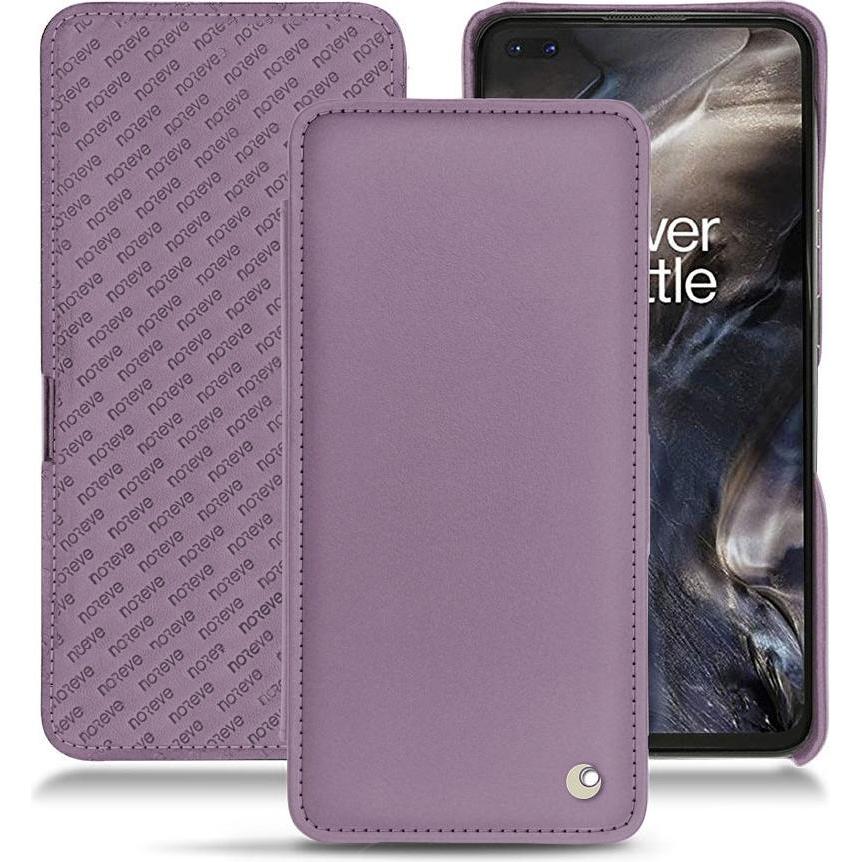 Thumbnail - Noreve Lederschutzhülle horizontal (OnePlus Nord), Smartphone Hülle, Violett