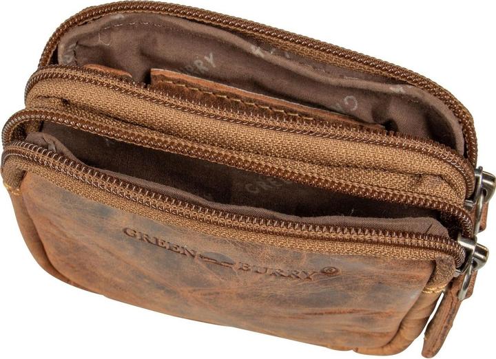 Image du produit Greenburry Sac banane vintage en cuir 11 cm