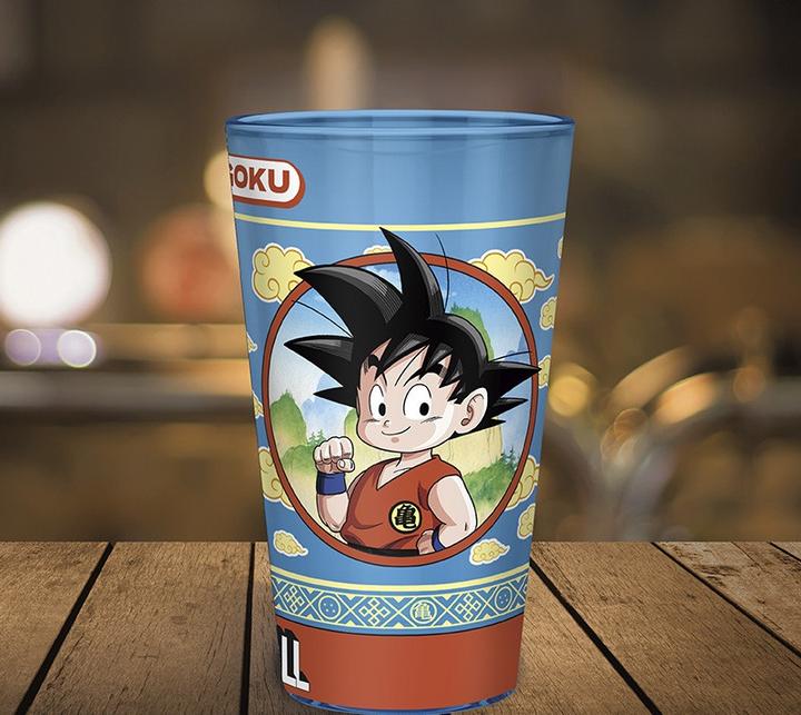 Produktbild ABYstyle DRAGON BALL - Large Glass - 400ml -Goku & the Flying Nimbus-boxx2 W10