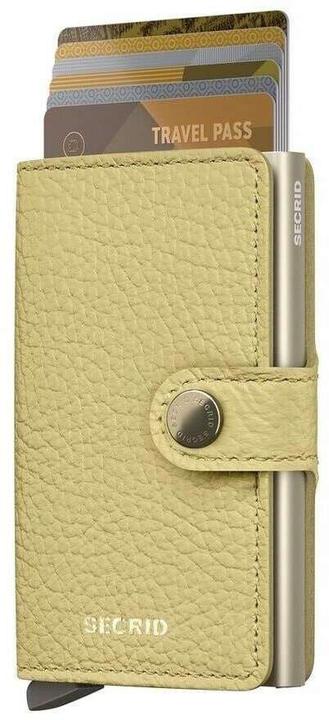 Actual product image Secrid Geldbörse Miniwallet PEBBLE MINI MPE Butter