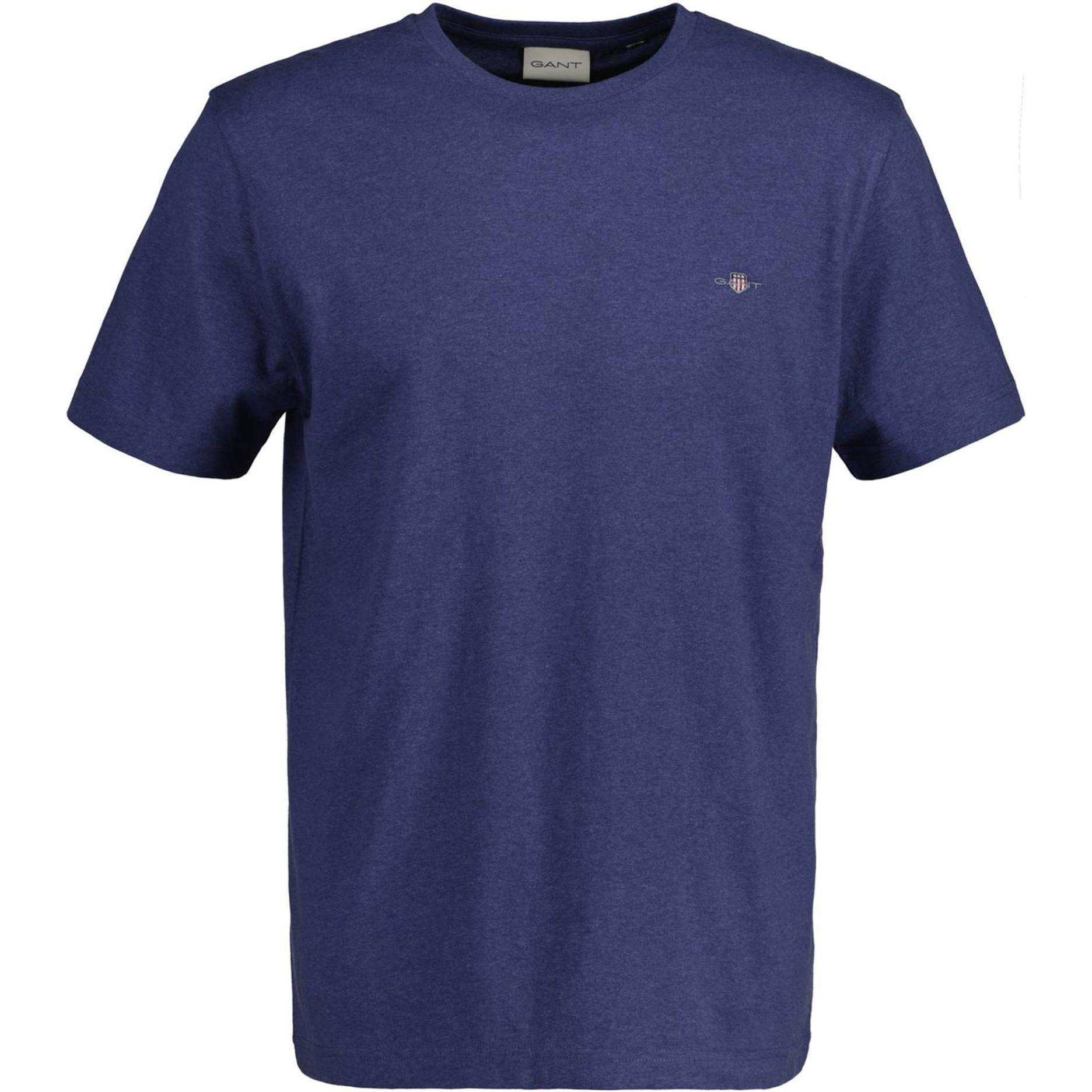 GANT, Herren, Shirt, Reg Shield, Blau, (M)