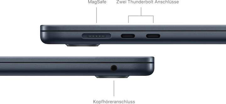 Actual product image Apple MacBook Air - 2024 (15", M3, 16 GB, 512 GB, CH)