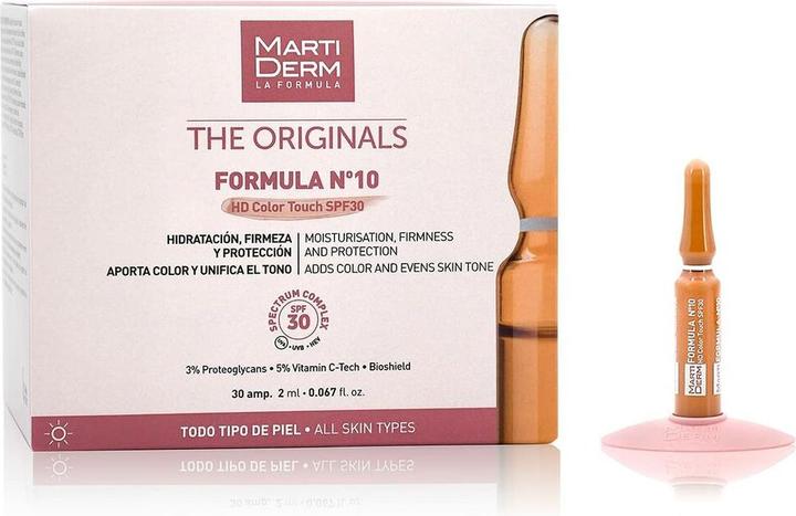 Produktbild Martiderm FORMULA Nº10 HD COLOR TOUCH SPF30 30AMP 60ml (60 ml)