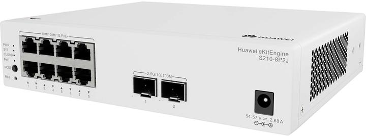 Huawei PoE+ Switch eKitEngine S210 Series S210-8P2J 10 Port (10 ports)
