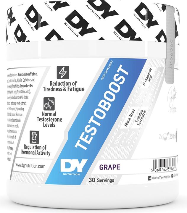 Produktbild DY Nutrition Metabolic Testoboost (Traube, 1 Stk., 324 g)