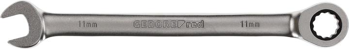 Actual product image Gedore Red Combination ratchet open-end wrench (11 mm)