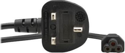 Actual product image Eaton POWER CABLE BS1363 TO C5 2.5A (1.83 m, BS 1363)