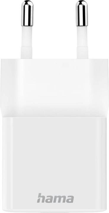 Actual product image Hama Mini Charger, Power Delivery (PD)/Qualcomm®, 25 Watt, White (25 W)