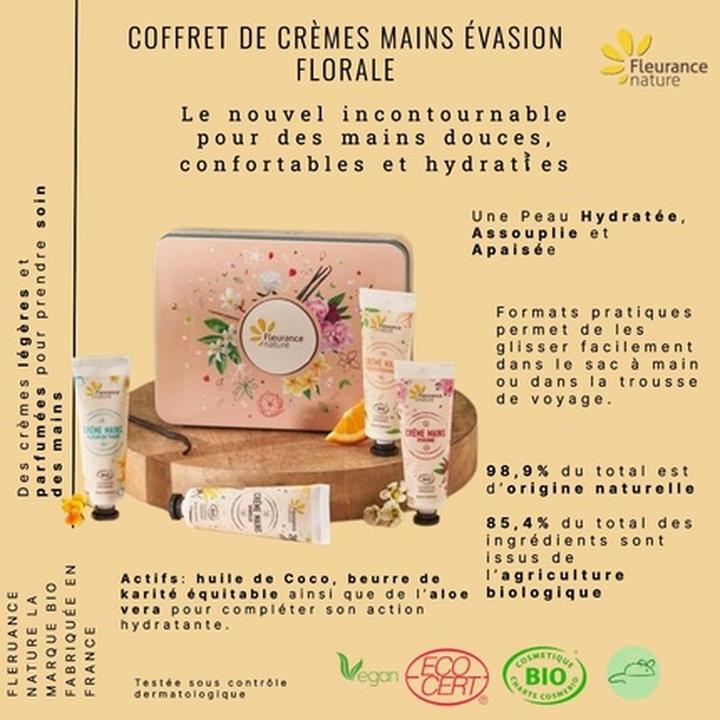 Produktbild Fleurance nature Hand Cream Care Set - Four Fragrant Hand Creams