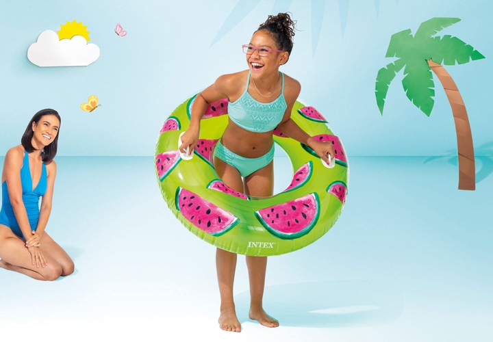 Actual product image Intex Tropical Fruit Tubes