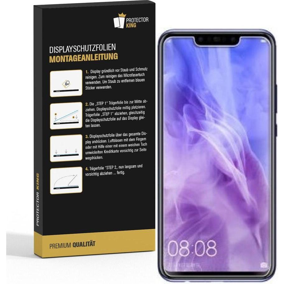 Thumbnail - Protectorking 3x Premium Displayschutzfolie Matt Entspiegelt (3 Stück, Huawei Nova 3), Smartphone Schutzfolie