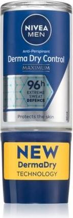 Produktbild NIVEA Ball antiperspirant Men Derma Dry Control (Anti-Perspirant) 50 ml (Stick, 50 ml)