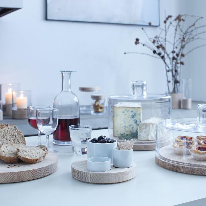 Actual product image LSA Lotta container & lid ash H19cm (2.65 l)