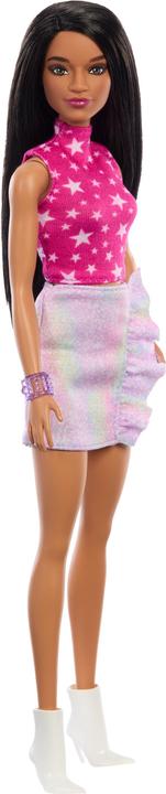 Image du produit Barbie Poupée Fashionistas Rock rose et métallique