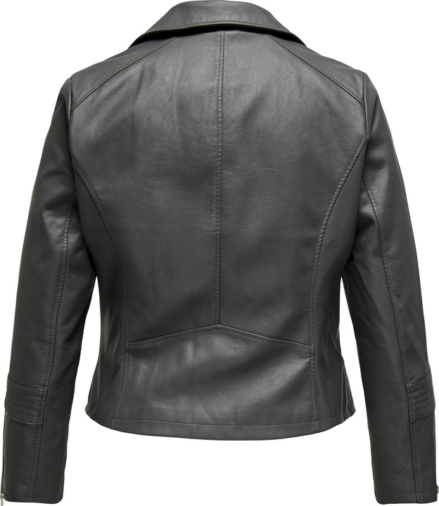 Produktbild Only Curvy Biker Kunstlederjacke Bikerjacke in Lederoptik (48)
