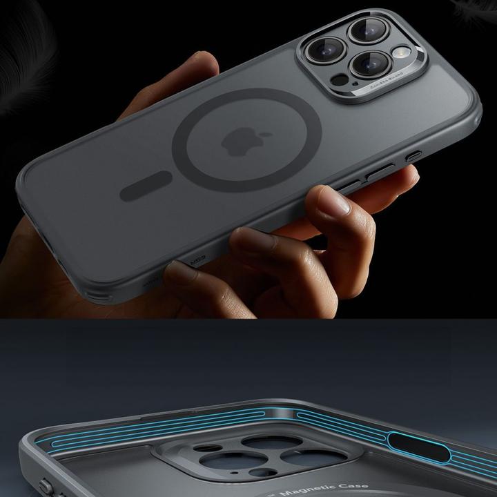 Immagine prodotto ESR Etui Classic Pro Set Halolock MagSafe na iPhone 16 Pro - szare (Apple iPhone 16 Pro)