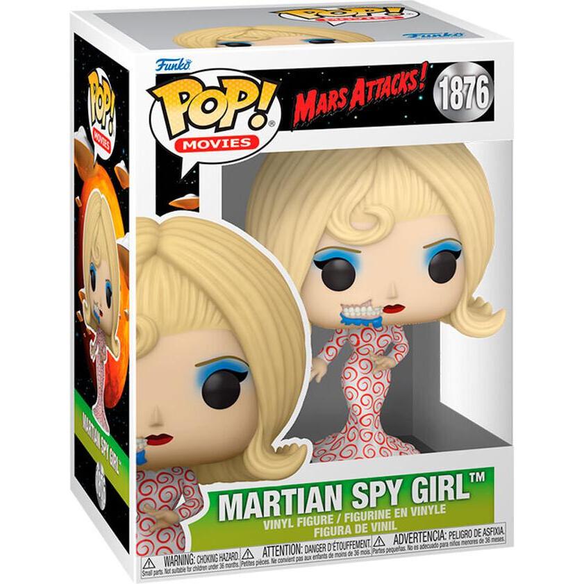 Thumbnail - Funko Mars Attacks POP! Movies Vinyl Figur Spy Girl 9 cm