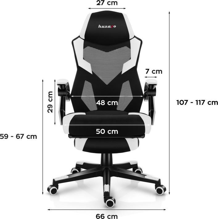 Immagine prodotto Next Level Racing Sedia da gioco Combat 3.1 bianca