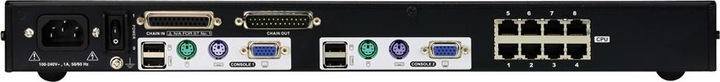 Produktbild Aten KH2508A: 8 Port 2 Konsol Cat-KVM