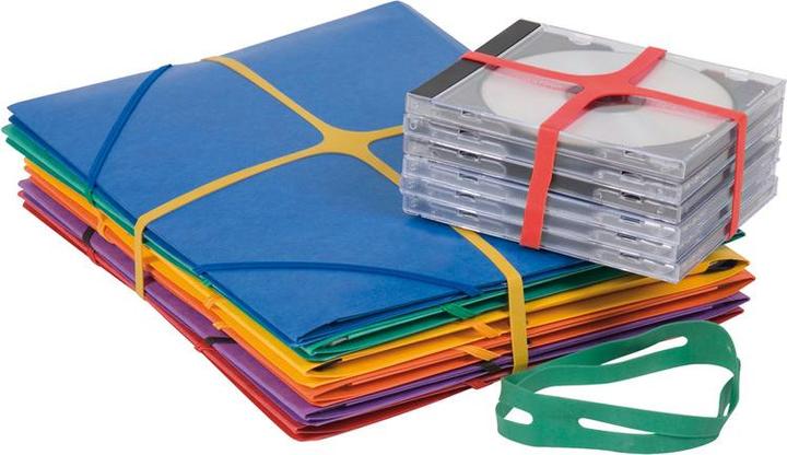 Actual product image Q-Connect Cross rubber bands (30 pcs.)