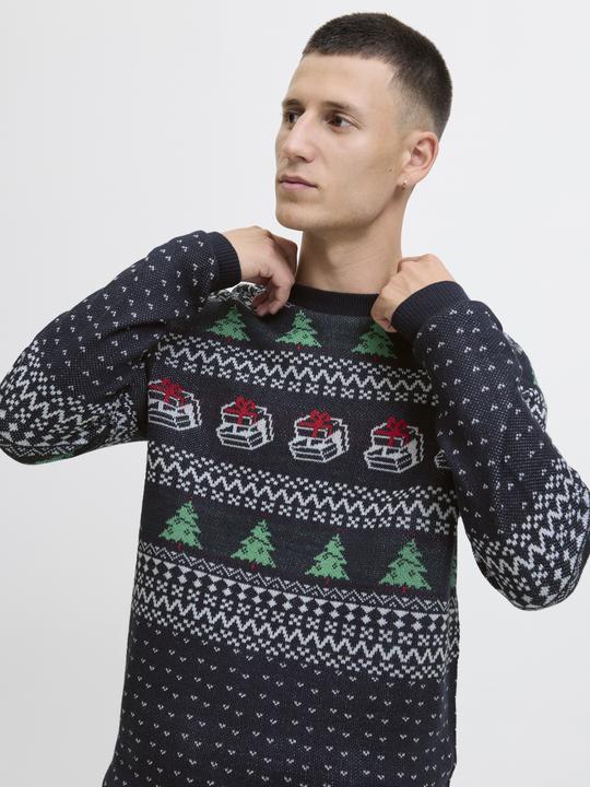 Produktbild Jack & Jones X-mas Strickpullover Strickpullover (M)