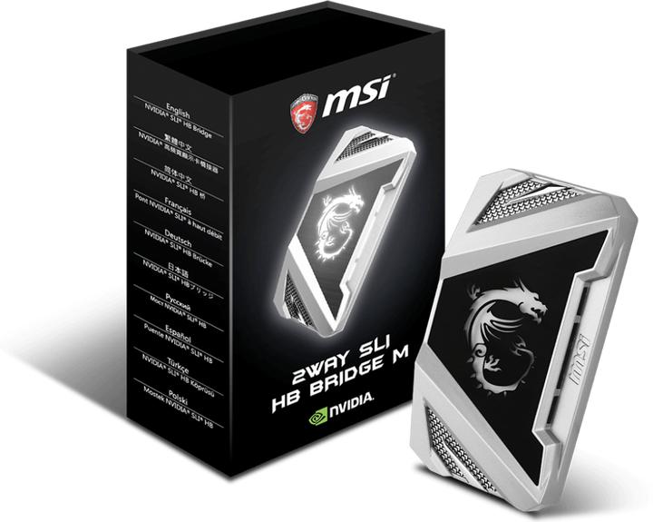 Actual product image MSI HB SLI-Bridge (6 cm)
