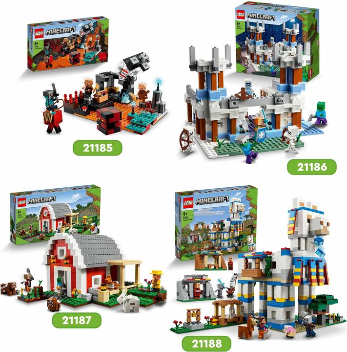 Actual product image LEGO The Nether Bastion (21185, LEGO Minecraft)