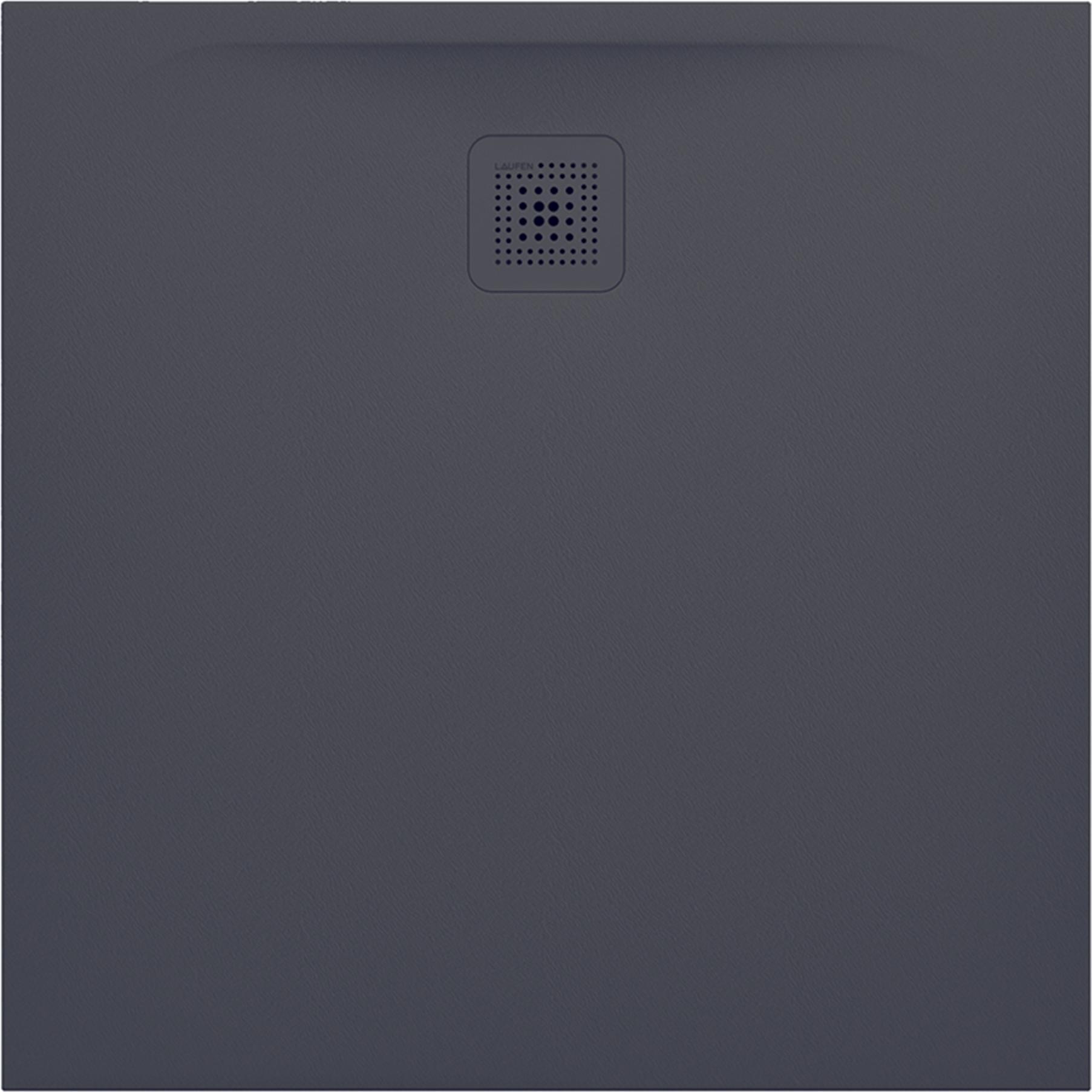 Laufen, Duschwanne, Duschwanne PRO quadrat. Abl seitl 900x900x30mm anthr