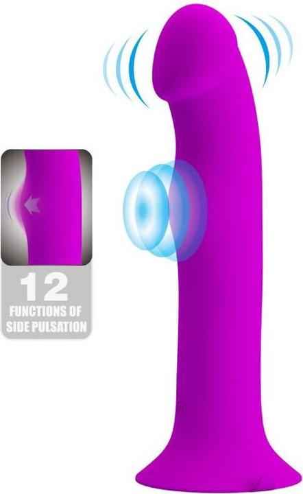 Actual product image Pretty Love Murray Vibrating Dildo 19 cm
