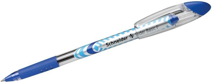Immagine prodotto Schneider Biros Slider Basic 0,35 mm blu a prova di documento Colore del cilindro: trasparente (Blu, 1 x)