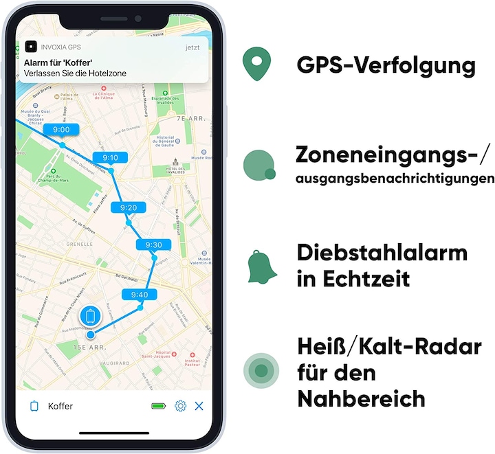 Immagine prodotto Invoxia Localizzatore GPS Mini (iOS, Android)