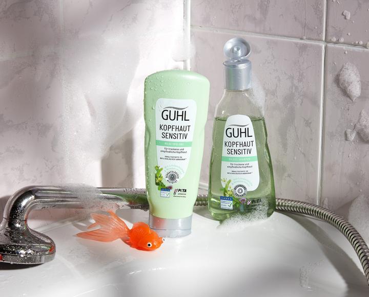 Actual product image Guhl Sensitive scalp (250 ml, Liquid shampoo)