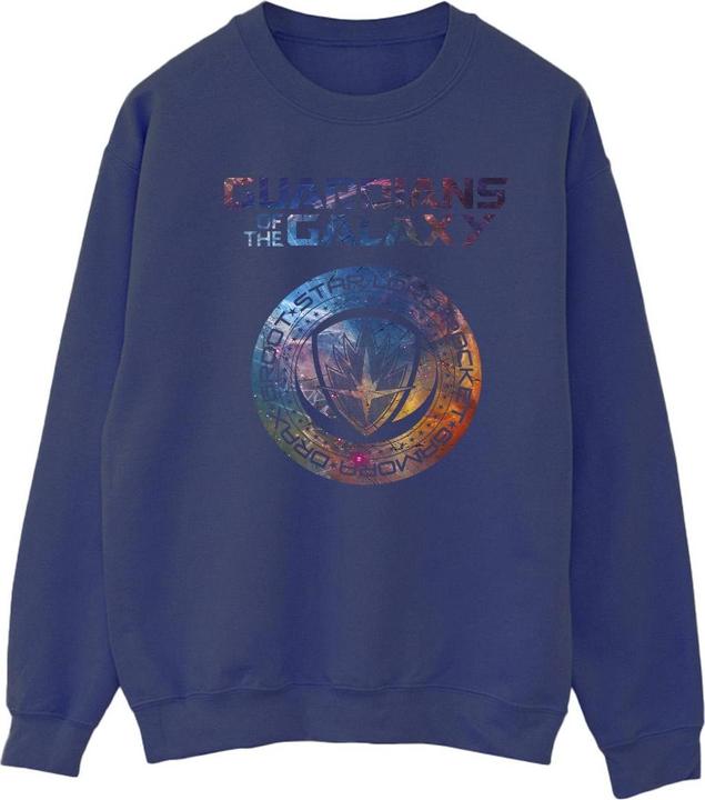 Actual product image Womens/Ladies Guardians Of The Galaxy Stars Fill Logo Sweatshirt (M)