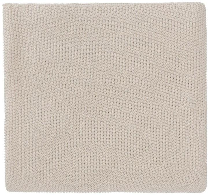 Urbanara Decke Antua 200 x 200 cm, Crème (200 x 200 cm)