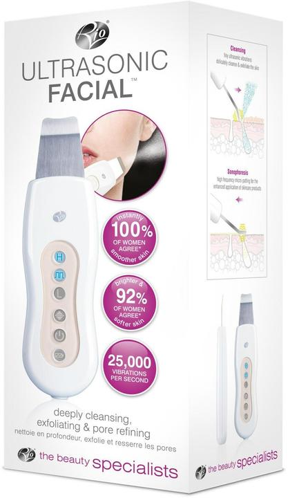 Actual product image Rio ultrasonic facial