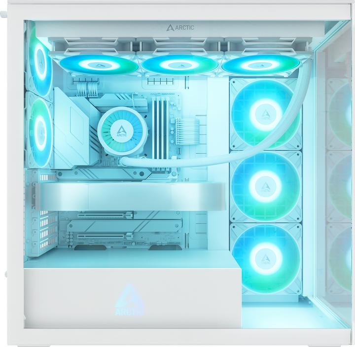 Produktbild Arctic Cooling PC-Gehäuse ACPCC00014A White, Unterstützte Mainboards (ATX, E-ATX)
