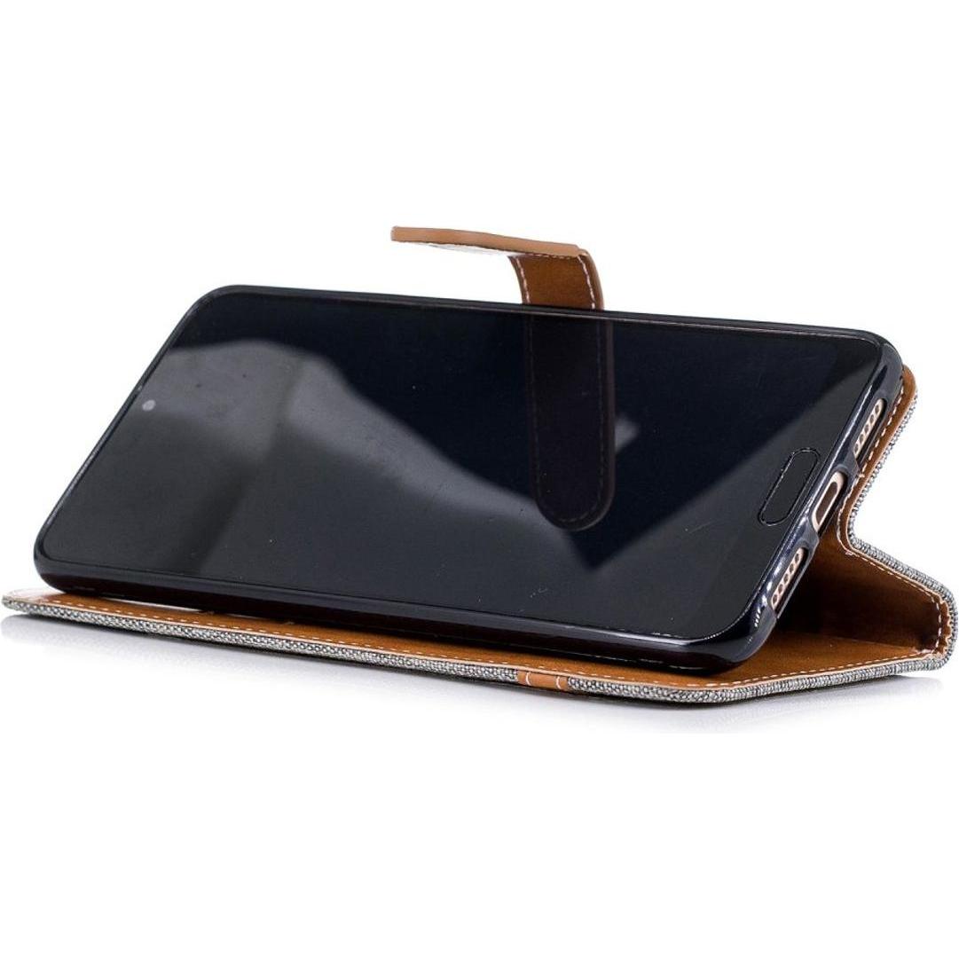 Thumbnail - König Design Hülle Handy Schutz für Huawei P20 Pro Case Cover Tasche Wallet Etui Handyhülle (Huawei P20 Pro), Smartphone...