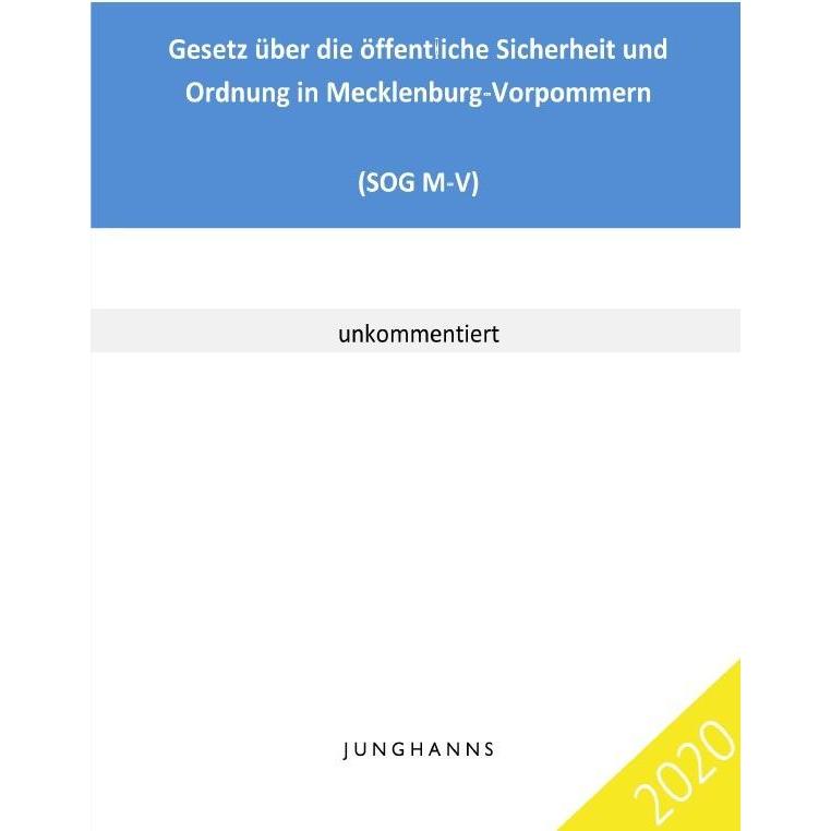 Gesetz über die öffentliche Sicherheit und Ordnung in Mecklenburg-Vorpommern, Fachbücher von Lars Junghanns