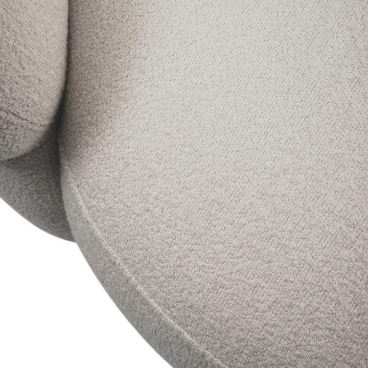 Image du produit Rivièra Maison San Remo Sofa Arm Left 3,5 Seater, peluche bouclé, natural grey