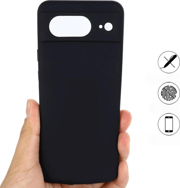 Produktbild Cover-Discount Google Pixel 8 - Silikon Gummi Hülle schwarz (Google Pixel 8)