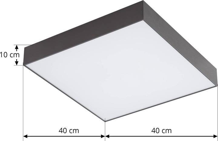 Image du produit Lucande Plafonnier LED Leicy RGB color flow 40cm (800 lm)