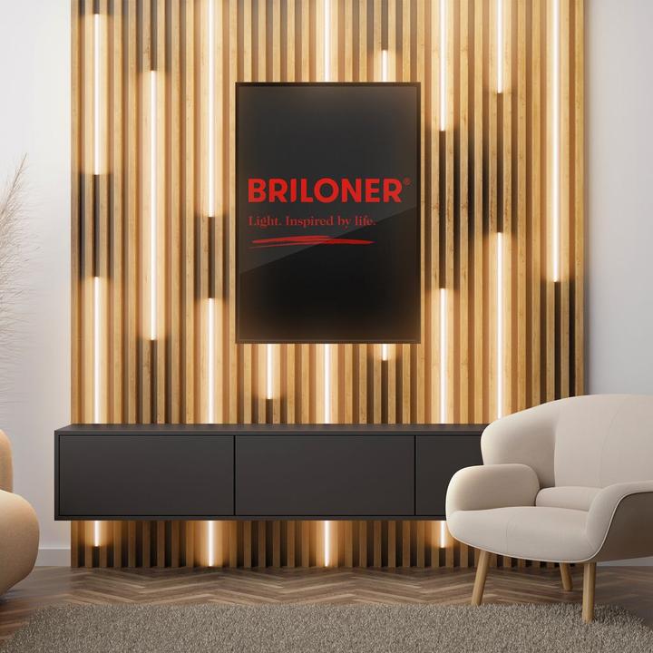 Actual product image Briloner Starter Set On/Off LED stripe 2.6m, 147xLED, 3000K (Warm white, 14 cm, Indoor)