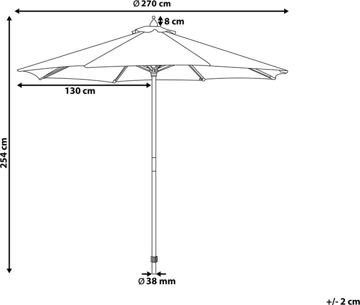 Immagine prodotto Beliani Toscana (2.70 m)