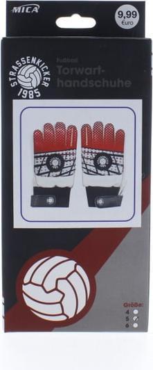 Besttoy Strassenkicker - Torwarthandschuhe - Gr. 5 - rot/schwarz