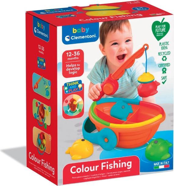 Produktbild Clementoni Baby - Regenboog Visspel