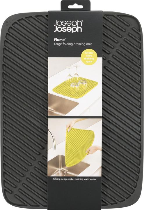 Actual product image Joseph Joseph Flume drip mat large, grey, 31.4x43.4 cm