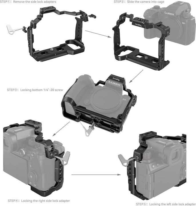 Immagine prodotto SmallRig Gabbia per Panasonic Lumix S5 II (Gabbietta)